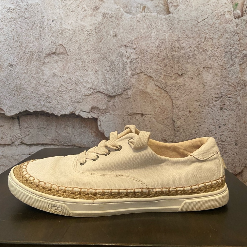 UGG Ivory Weave Sneakers